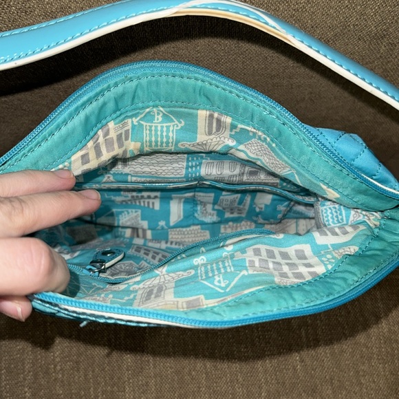 GUC Vera Bradley Light Blue Shoulder Bag - Picture 3 of 3